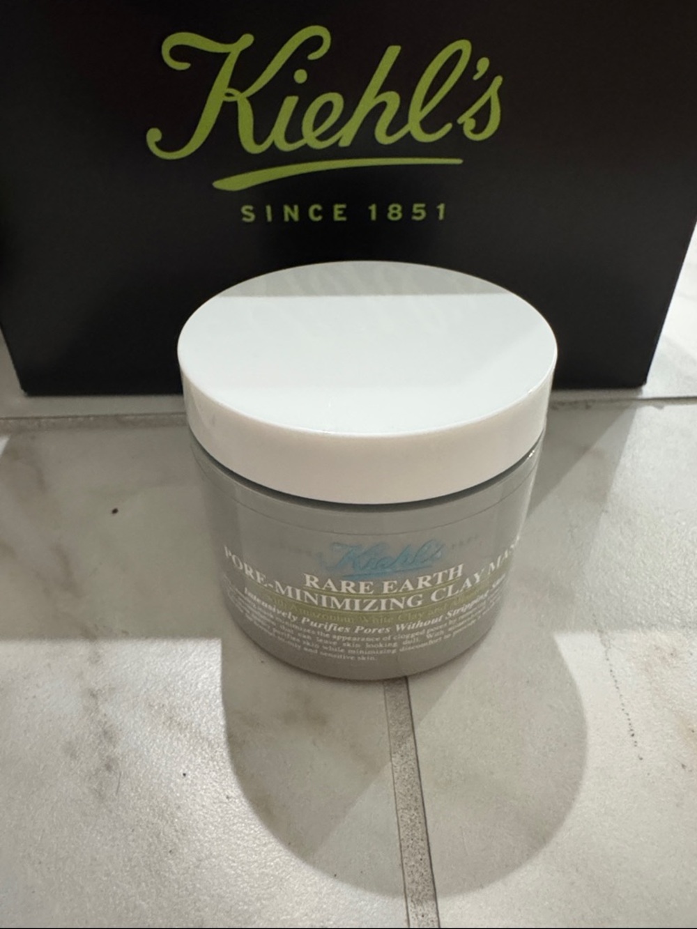 Kiehl's Rare Earth Pore-Minimizing Clay Mask -new release!